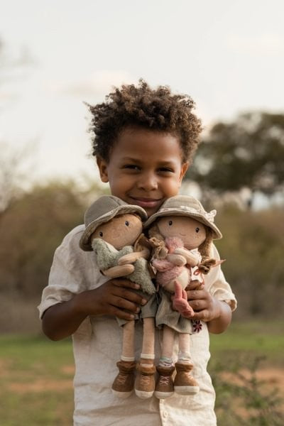 Muñeca Rosa exploradora Safari Friends Little Dutch