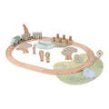 Sistema de tren de madera Safari Friends Little Dutch