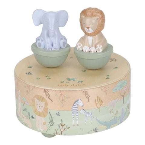 Caja musical Safari Friends Little Dutch