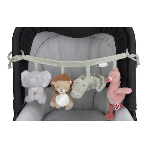 Juguete para cochecito Safari Friends Little Dutch