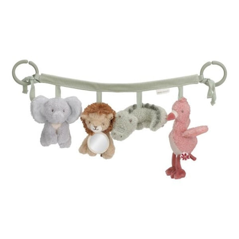 Juguete para cochecito Safari Friends Little Dutch