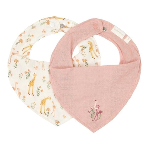 Pack bandanas Blooming Safari rosa Little Dutch