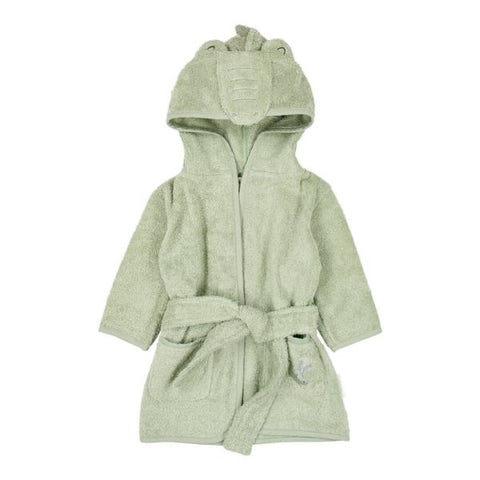 Albornoz Cocodrilo verde 74 80 Little Dutch