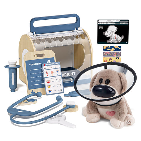 Set veterinario infantil Care Pets Dr. Dog Topbright