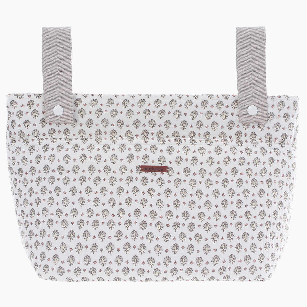 Bolso talega midi Flora Menta Uzturre