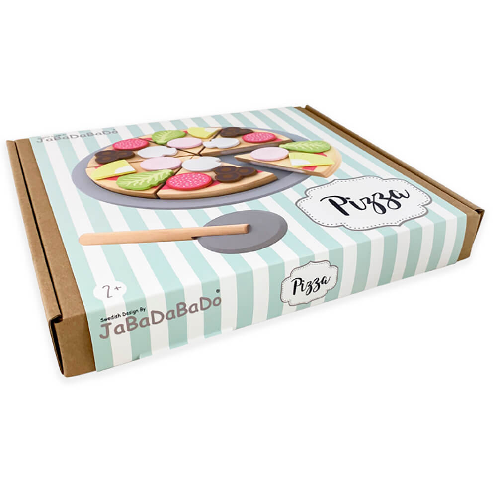 Caja Pizza con Cortador FSC Jabadabado