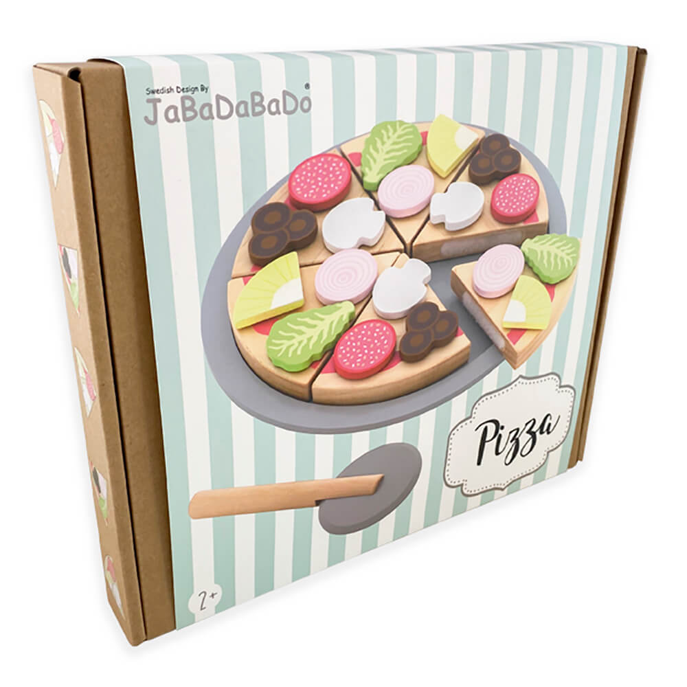 Caja Pizza con Cortador FSC Jabadabado