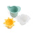 Juego de agua y vasos apilables 3 piezas - elphee - colour mix
