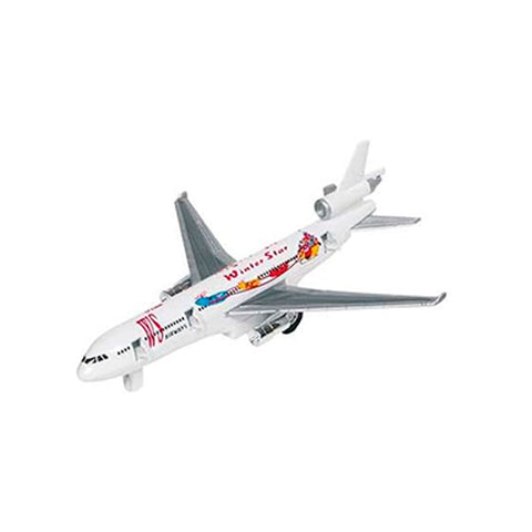 Avión de metal 19 cm Goki