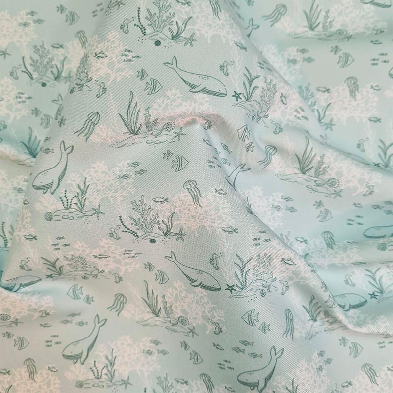 Colchoneta recta silla bebé Arrecife Dydados