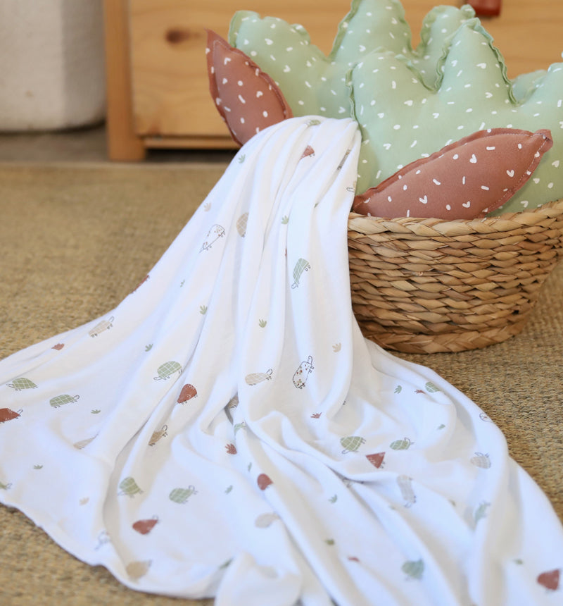 Manta arrullo de bambú 70 x 84 de Sonpetit