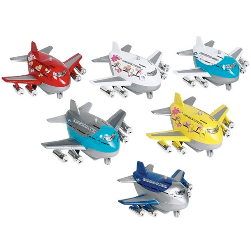 Avión con sonido hojalata 9 cm Goki