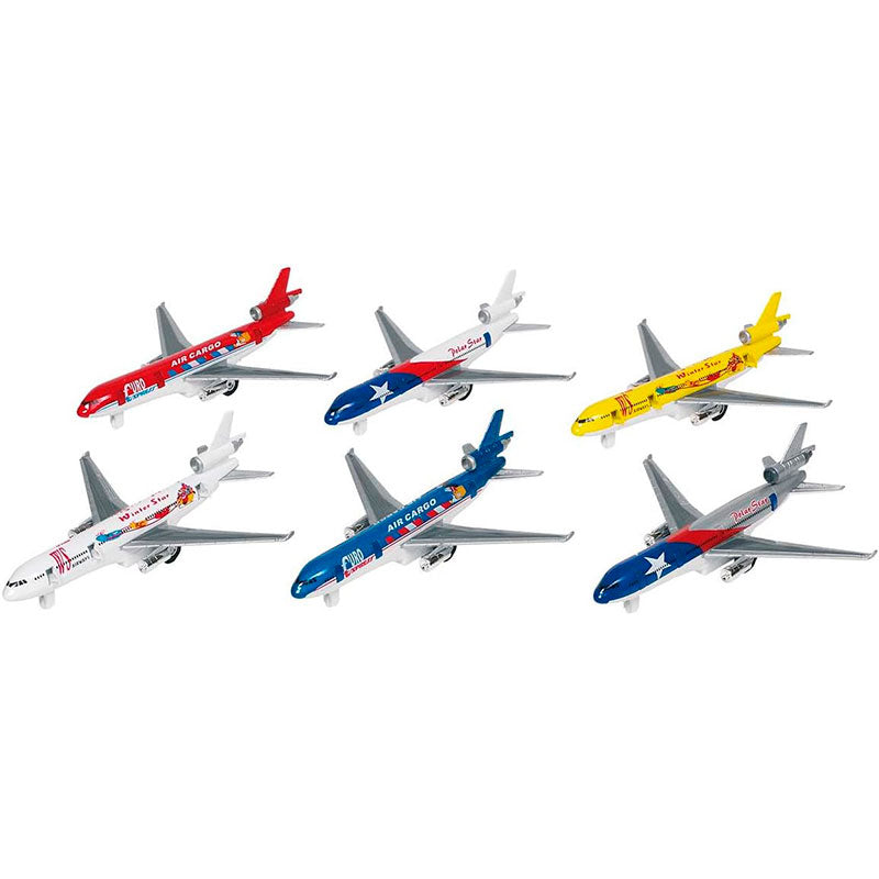 Avión de metal 19 cm Goki