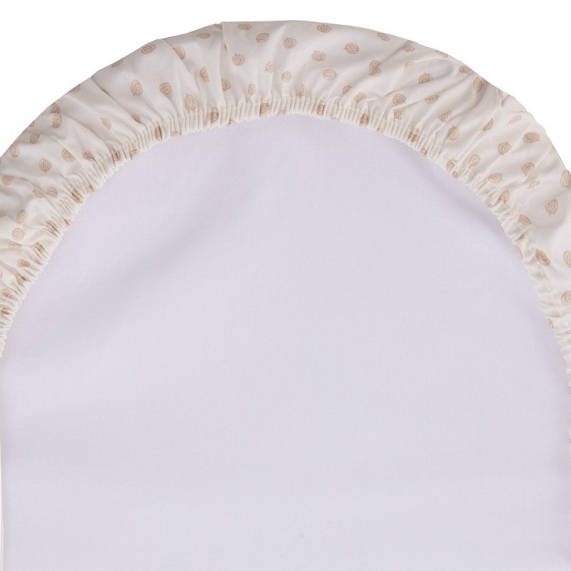 Sábana Bajera Moisés/Capazo Pack 2 Unidades 35x80x7 cm