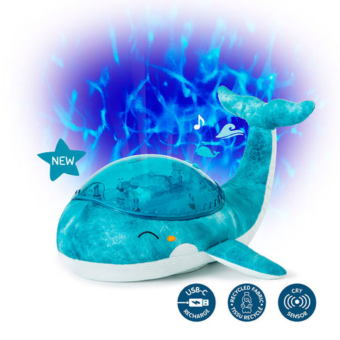Peluche musical Tranquil Whale™ Azul Cloud B