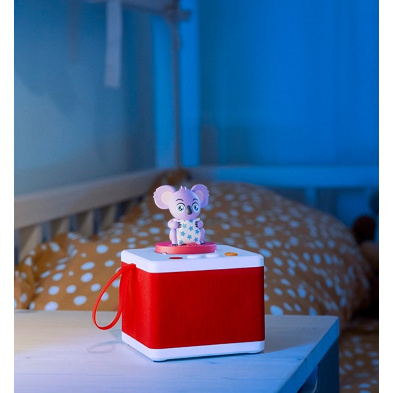 Personaje - Koala morado bianca notte Faba