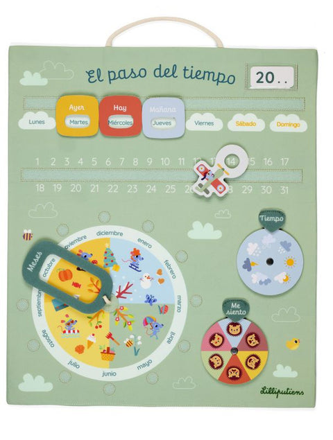 Calendario El Paso del Tiempo Lilliputiens