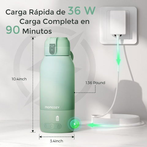 Calienta biberones Portátil Momcozy