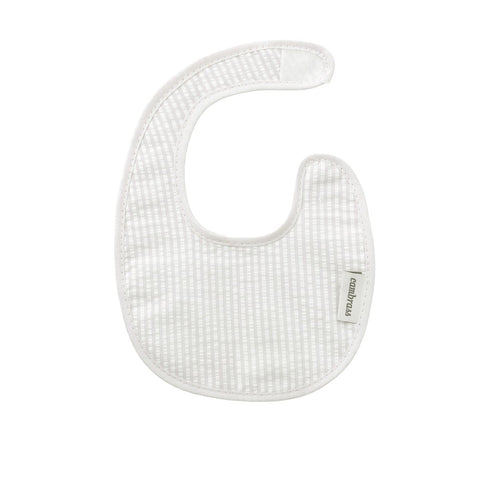 Babero redondo con velcro Regent Cambrass Crema