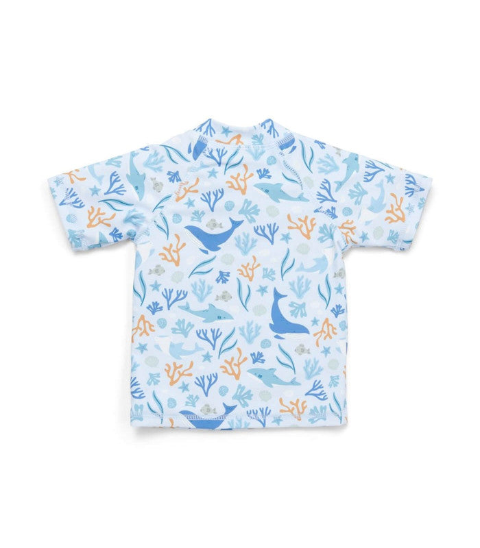 Camiseta Baño manga corta Ocean Dreams Azul