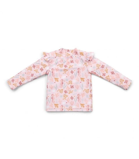 Camiseta Baño manga larga Ocean Dreams Rosa Little Dutch