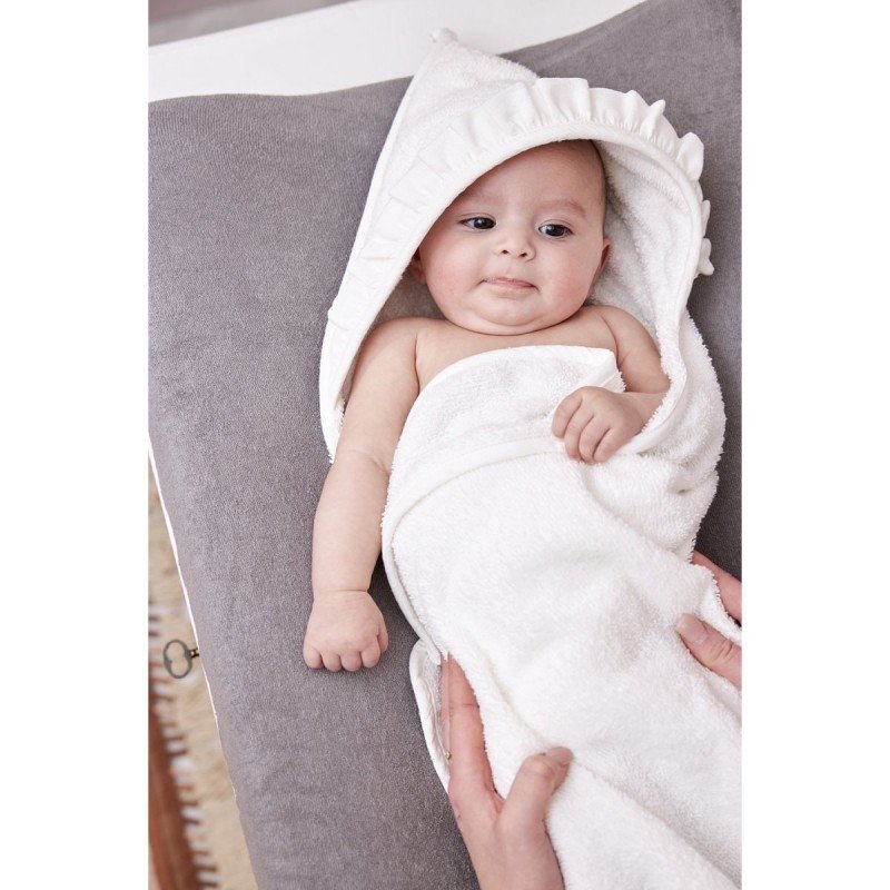 Capa de baño con volante 80x80 cm ME-TERRY Meyco Baby