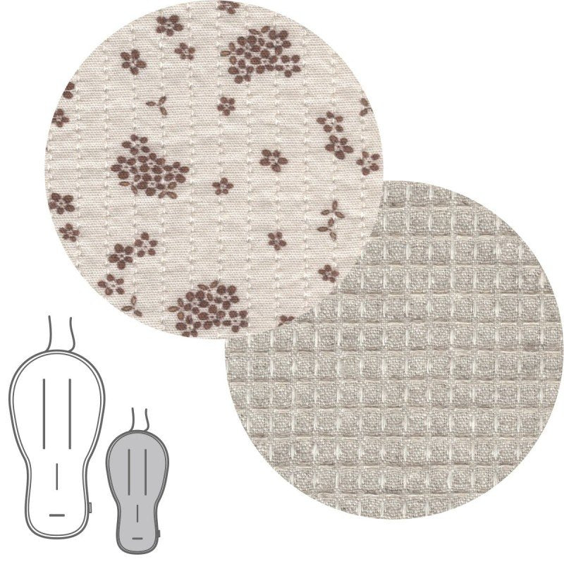 Colchoneta Silla Universal Reversible Oval Naturale Cambrass