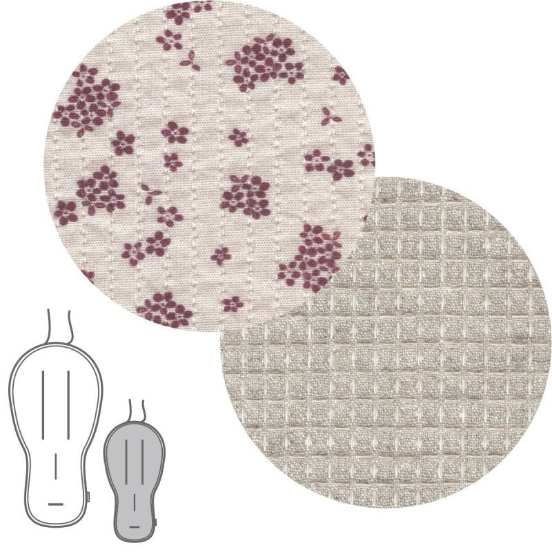 Colchoneta Silla Universal Reversible Oval Naturale Cambrass