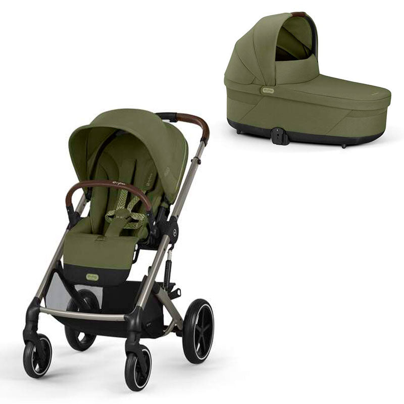 Carrito Cybex Gold Balios S Lux con silla y capazo