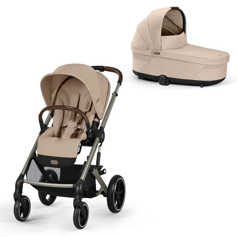 Carrito Cybex Gold Balios S Lux con silla y capazo