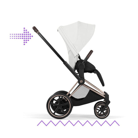 Cochecito Cybex e-Priam Style 2026 con Capazo