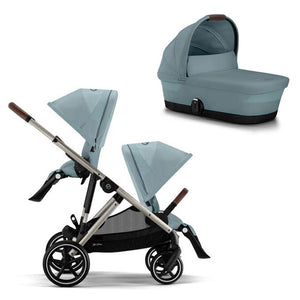 Carrito Cybex Gazelle S Duo 2 asientos y 1 capazo
