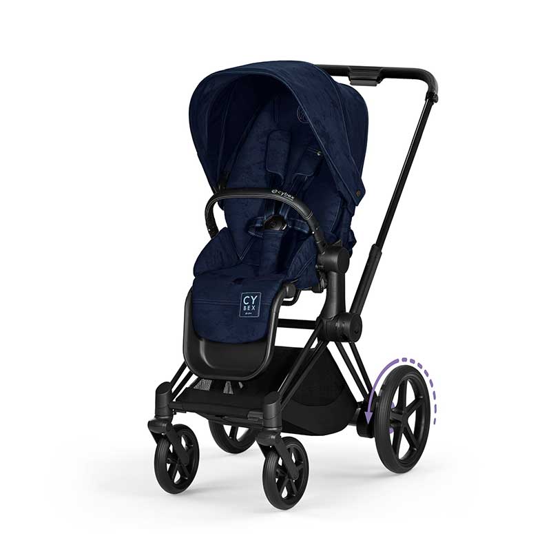 Silla de paseo Cybex e-Priam Rebellious Luxury (Edición Limitada)