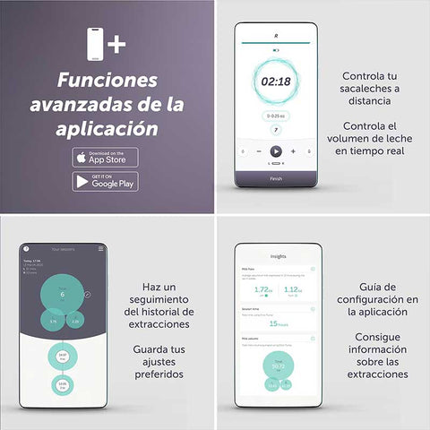 Sacaleches eléctrico manos libres doble Elvie Pump