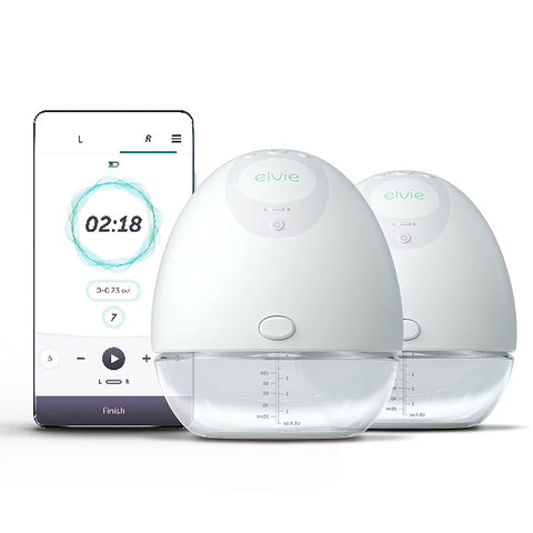 Sacaleches eléctrico manos libres doble Elvie Pump