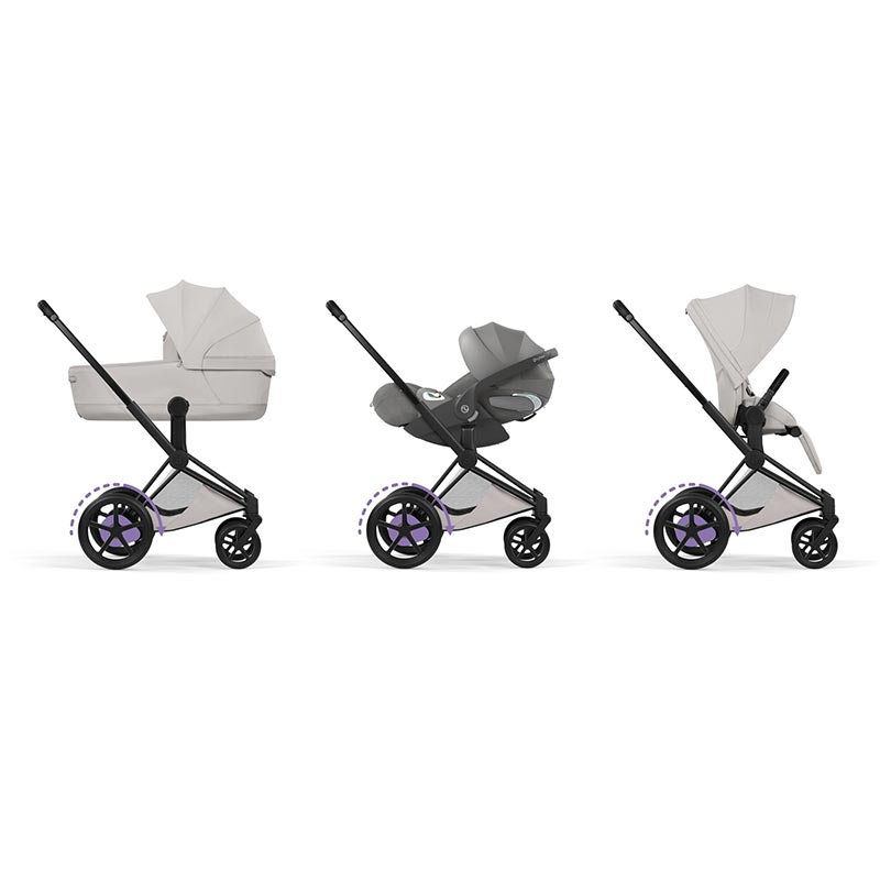 Carrito Cybex e-Priam (Silla y Capazo) Style 2026