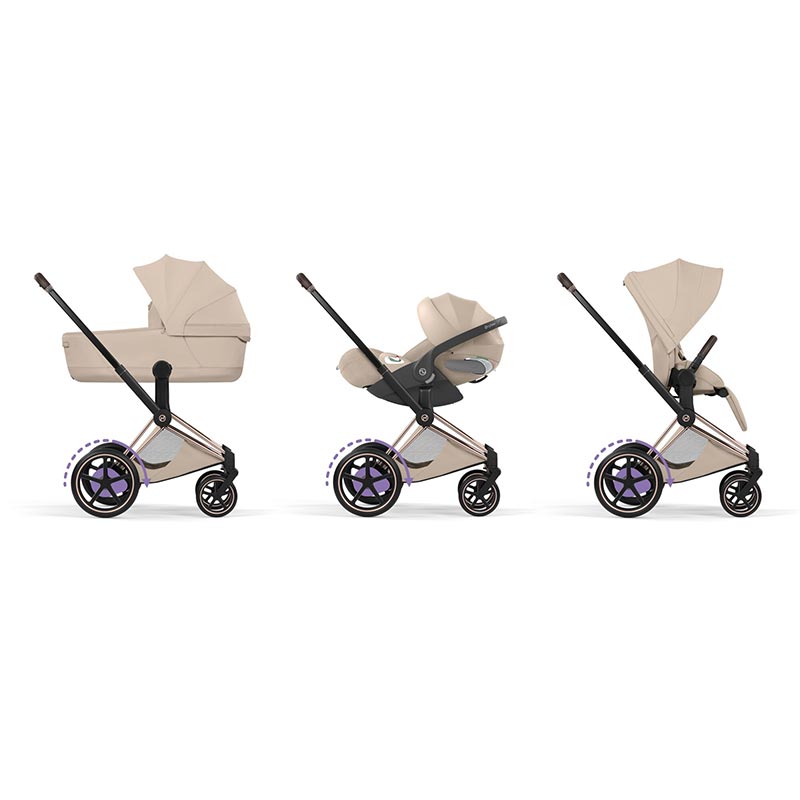 Carrito Cybex e-Priam (Silla y Capazo) Style 2026