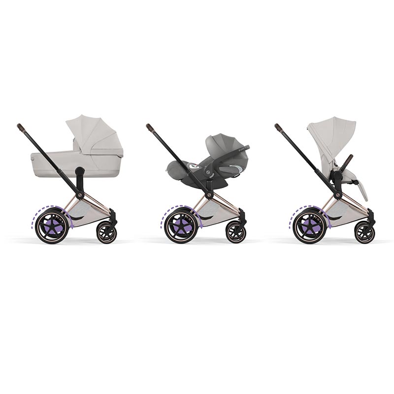 Carrito Cybex e-Priam (Silla y Capazo) Style 2026