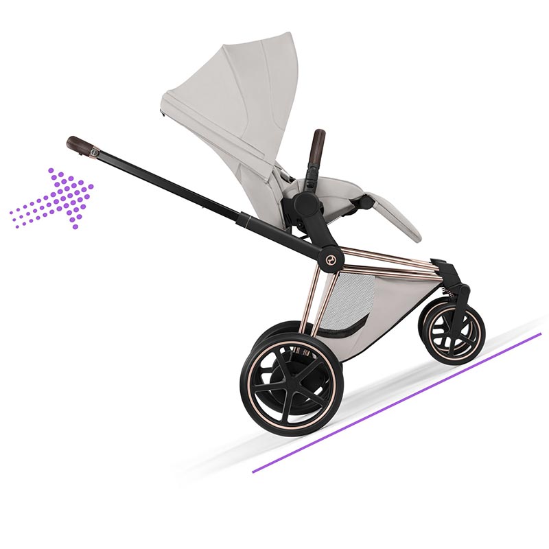 Carrito Cybex e-Priam (Silla y Capazo) Style 2026