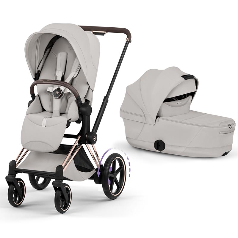 Carrito Cybex e-Priam (Silla y Capazo) Style 2026