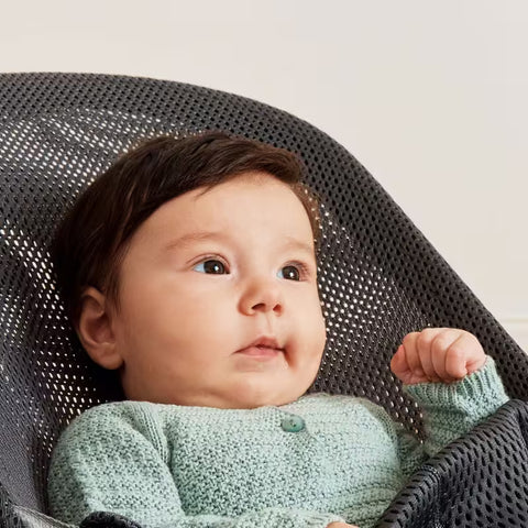 Hamaca Bliss BabyBjörn antracita malla gris oscuro - imagen 4