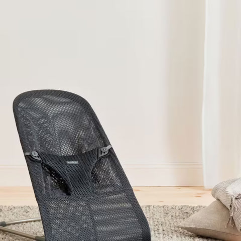 Hamaca Bliss BabyBjörn antracita malla gris oscuro - imagen 6