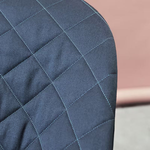 Hamaca Bliss BabyBjörn azul medianoche tejido acolchado clasico gris oscuro - imagen 4
