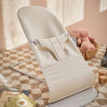 Hamaca Bliss BabyBjörn beige claro jersey 3d gris claro - imagen 2