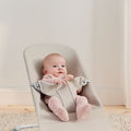 Hamaca Bliss BabyBjörn beige claro jersey 3d gris claro - imagen 3
