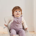 Hamaca Bliss BabyBjörn beige claro jersey 3d gris claro - imagen 6
