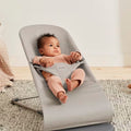 Hamaca Bliss BabyBjörn gris arena jersey 3d gris oscuro - imagen 3