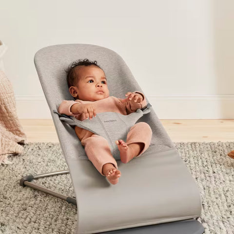 Hamaca Bliss BabyBjörn gris arena jersey 3d gris oscuro - imagen 3