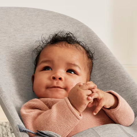 Hamaca Bliss BabyBjörn gris arena jersey 3d gris oscuro - imagen 4