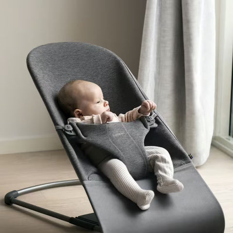 Hamaca Bliss BabyBjörn gris carbon jersey 3d gris oscuro - imagen 4